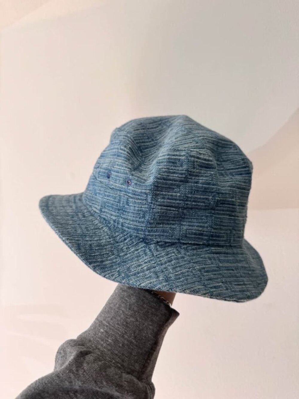 Sandro Paris unisex patterned bucket hat